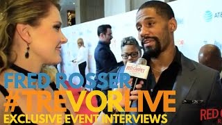 Fred Rosser #WWE interviewed at TrevorLIVE LA #‎TrevorLIVE #TheTrevorProject