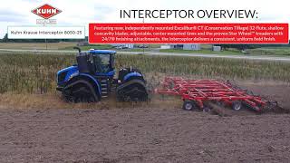 New Holland T9.600 with Kuhn Krause 8050-25 Interceptor - Field Day 2019