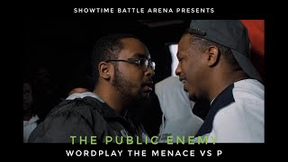 SHOWTIME BATTLE ARENA: WORDPLAY THE MENACE VS P