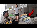 SMELLING LIKE FISH PRANK ON BOYFRIEND!! *HE GOT MAD*