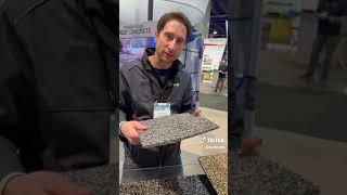 Revolutionary Rubber Stone Explained at World of Concrete 2024