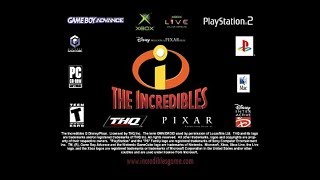 The Incredibles (2004) video game promo (2005 DVD ver.) (60fps)