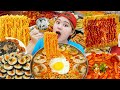 MUKBANG 하이유의 분식집 떡볶이 라면 김밥 먹방 모음! Spicy Teokbokki & Noodles Eating Sound | HIU 하이유