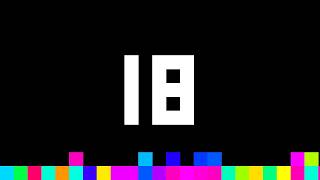 18 Seconds Timer ‐ Flowing Pixels