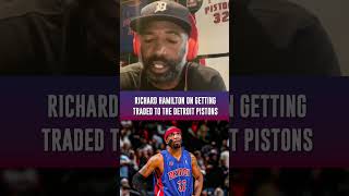 Richard Hamilton was shocked he was traded for Jerry Stackhouse #detroitpistons #shorts #pistons