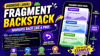 ANDROID - FRAGMENT BACKSTACK TUTORIAL IN JAVA