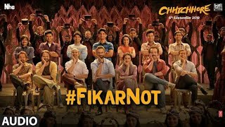 Full Song: Fikar Not | Chhichhore | Nitesh Tiwari | Sushant, Shraddha | Pritam | Amitabh B