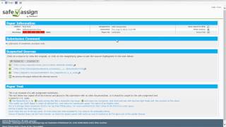 Understanding a SA Report