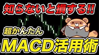 【簡単FX手法】MACDを使った15分足トレード手法！シンプルなマルチタイムフレーム分析！