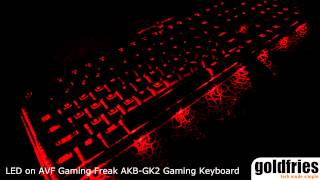 LED on AVF Gaming Freak AKB-GK2 Gaming Keyboard