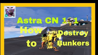 Astra CN 101 : How to Easily Destroy Bunkers and L.Lancers | Astracraft CN Tutorial