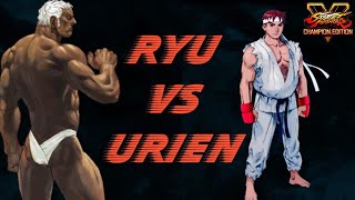 SFV: CE #1 Ranked Ryu Tjommmi vs Urien Analysis