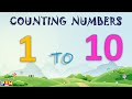 Counting 1 to 10 | Learn Number Names | 1234 Counting for Kids | Cartoon Animation Video