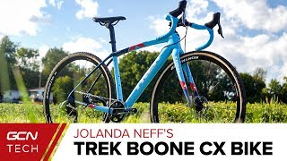 Jolanda Neff's Custom Trek Boone - Swiss Champion Edition | Cyclo-cross Pro Bike