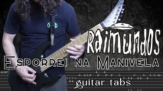 Esporrei na Manivela Raimundos Guitar tab