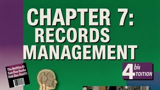 Chapter 7: Records Management