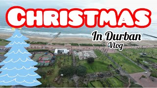 Durban beachfront on Christmas morning || Our family traditions || Christmas food || Festive scene