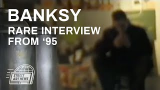 Banksy Rare Interview from '95