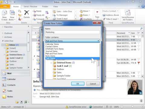 Outlook 2010 Automatically Move or Delete All E-mail Messages From a Particular Sender Outlook 2010 Automatically Move or Delete All E-mail Messages From a Particular Sender