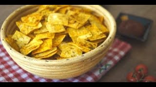 Խրթխրթան չիպսեր տան պայմաններում / Lavash Chips / Быстрые чипсы из лаваша