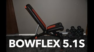 bowflex 5.1S workout bench in under 5 min.