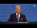 full presidential debate president trump and joe biden wsj