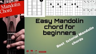 Easy mandolin chords  #mandolinlovers @mandolicks