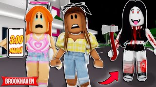 NUNCA ACORDE ÀS 3 DA MANHÃ - COISAS ESTRANHAS ACONTECEM| Historinhas Brookhaven Roblox | Bibi e Lud