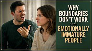 Why Boundaries Don t Work With Emotionally Immature People