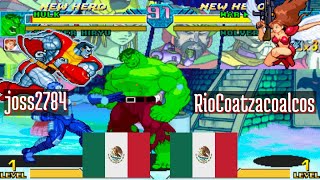 FT5 @mvsc: joss2784 (MX) vs RioCoatzacoalcos (MX) [Marvel vs Capcom Fightcade] Jul 12