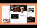 ☕ Coffee Shop Website Design using HTML, CSS & JS with Bootstrap | Free Source Code