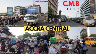 Accra Central - C.M.B Market Walking Tour in Ghana.