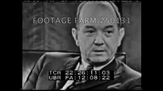 Interview With Dean Rusk, Secretary of State Pt1/2  250131-03 | Footage Farm