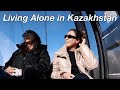 my life in Kazakhstan | getting vaccine, injured my finger, my birthday, russian spa, skiing resort