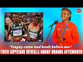 Tsegay came and knelt before me! SWEET FAITH KIPYEGON BREAKS SILENCE ON 5000M DRAMA AFTERMATH!