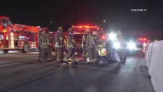 Eight Injured In Multi-Vehicle Freeway Crash | Burbank