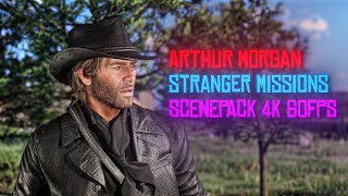 Arthur Morgan Stranger Missions Scenepack | 4k 60fps