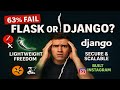 Flask vs Django in 2025: The Python Framework Decision That Could Make or Break Your Startup