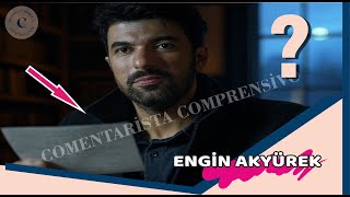 Engin Akyürek was surprised with a note from his fan: 'The truth I hide...'