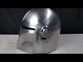 metal mandalorian helmet