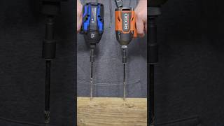 They Are Not The Same #tooltestraw #diy #howto #powertools #comparison #ridgid #kobalt #winner #wow