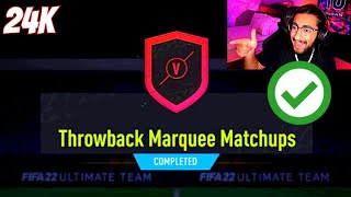 Throwback Marquee Matchups Sbc (Cheapest Way - No Loyalty)