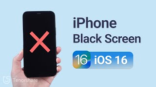 How to Fix iPhone Stuck on Black Screen iOS 16? 3 Ways to Save Its Life