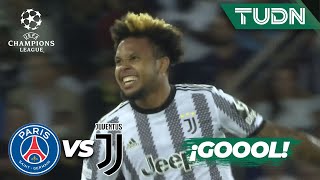 ¡GOOL! Despertó la Juve | PSG 2-1 Juventus | UEFA Champions League 22/23-J1 | TUDN