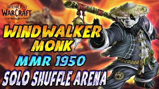 Windwalker Monk PvP | solo shuffle 1950 MMr | WW Monk l Arena The war within | wow #windwalker #monk