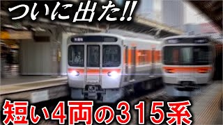 新型315系4両編成バージョンがカッコ良すぎる...!!