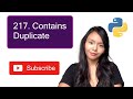 217. Contains Duplicate Leetcode