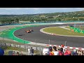 vettel overtakes leclerc at turn 1 f1 2019 hungarian grand prix