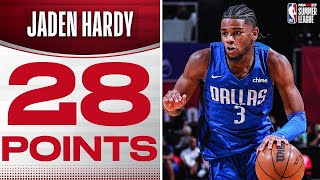 Jaden Hardy Drops 28 Points In Dallas Mavericks Summer League Debut!