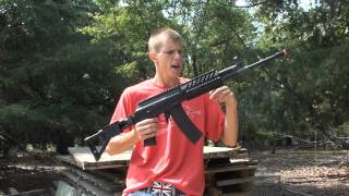 ICS Galil ICAR MRS Airsoft Gun Chrono/Shooting